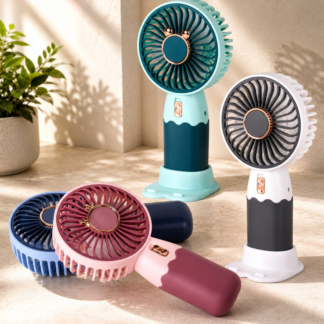 Handy Breeze Pocket Fan | Mini Rechargeable Handheld Fan