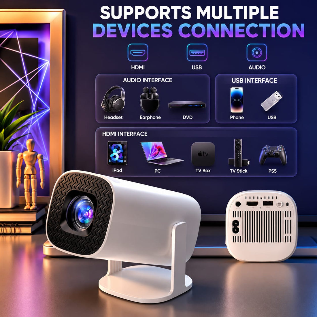 Pocket-Sized Movie Magic Projector